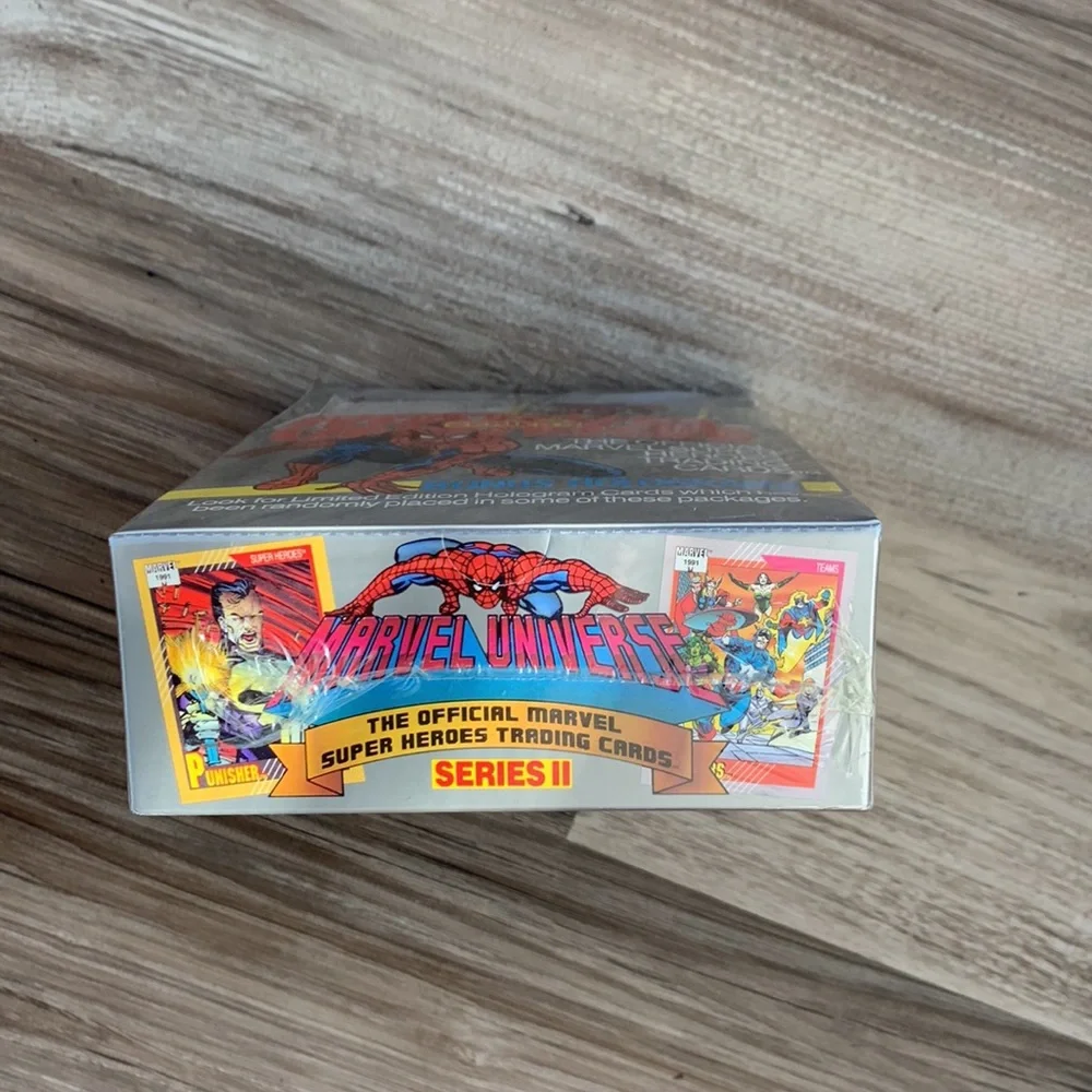 Marvel Universe Series 2 Super Heroes Trading Cards Sealed Box 1991 Impel Comics